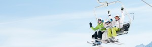 ski lift kids