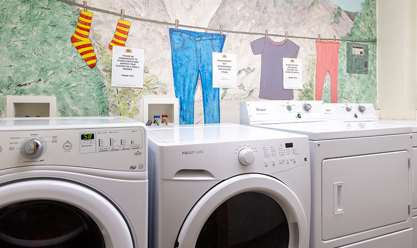amenities - laundry facilities